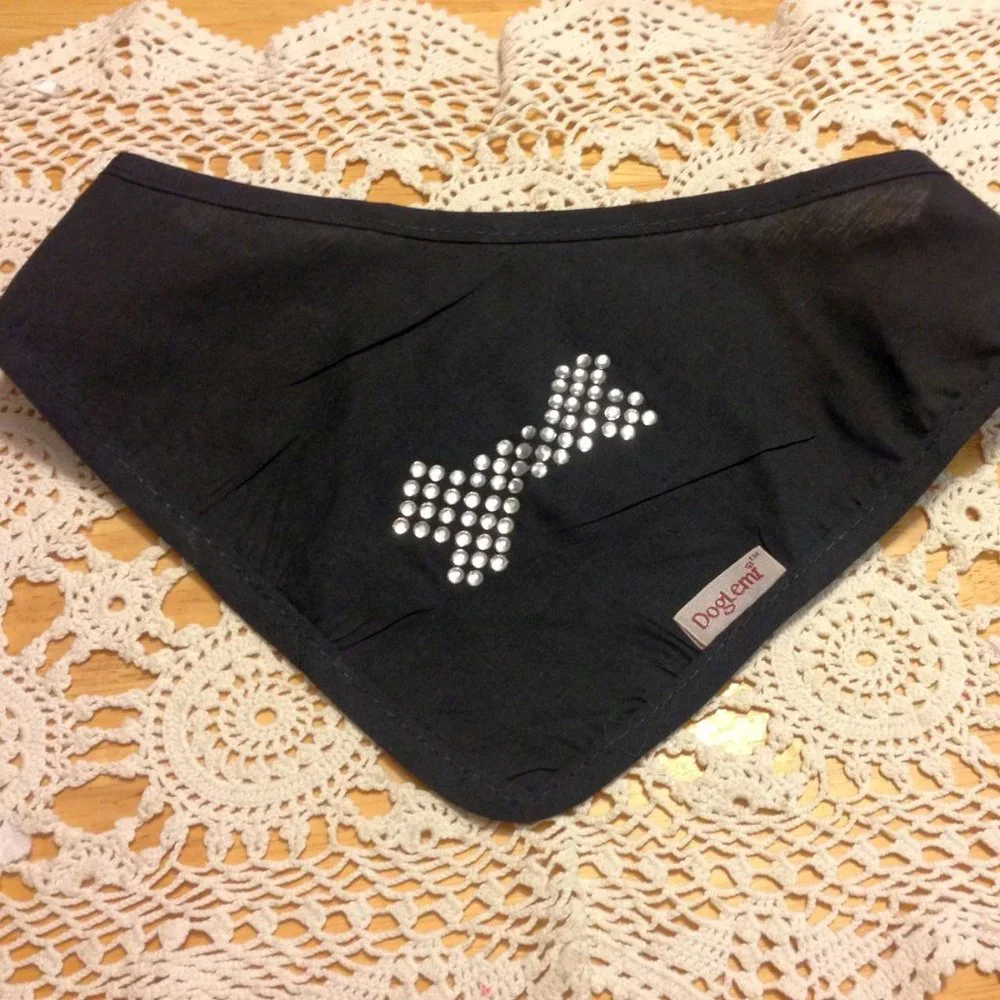 Dog Bandanas with bling, fun for small to medium